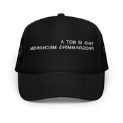 Programming Mechanism trucker hat