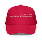 Programming Mechanism trucker hat