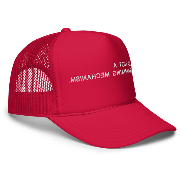 Programming Mechanism trucker hat