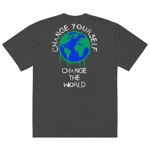 Change The World Oversized Tee