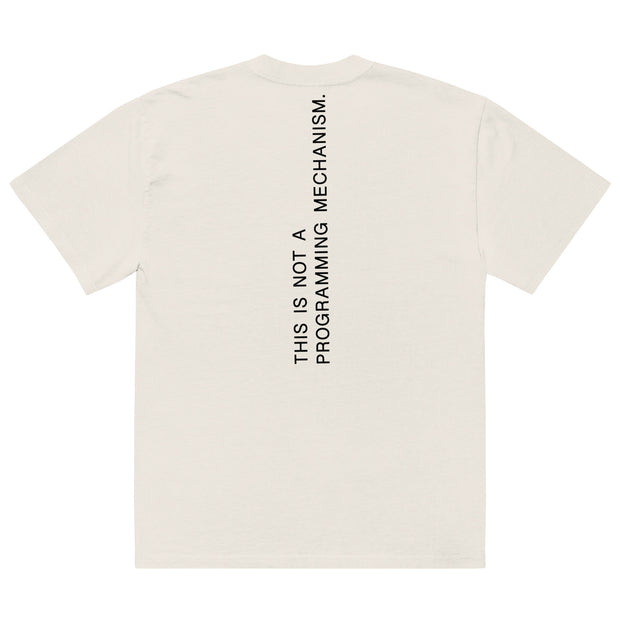 Programming Mechanism Oversized Tee WHT