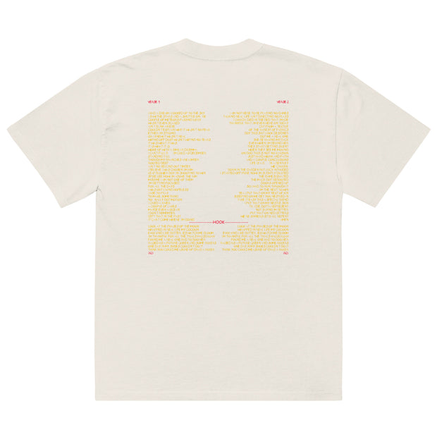 RULER Oversized faded tee