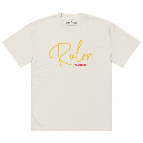 RULER Oversized faded tee